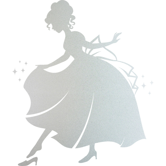 Vinilo Adhesivo Decorativo esmerilado - Princesa