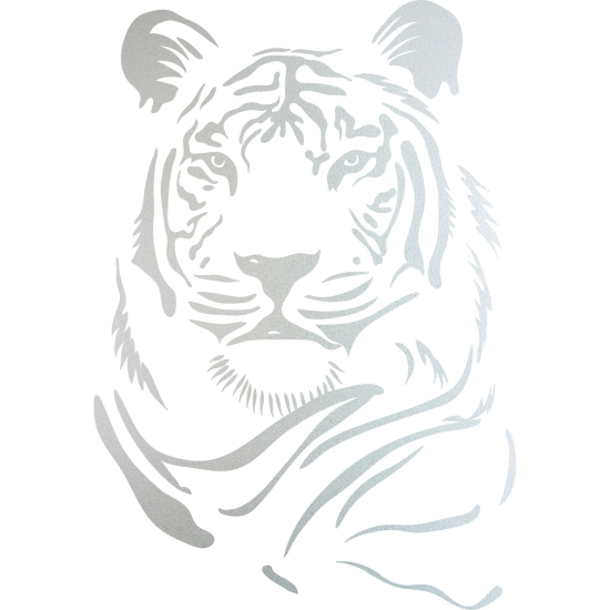 Vinilo Adhesivo Decorativo esmerilado - Tigre