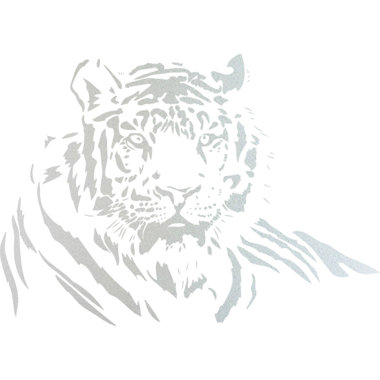 Vinilo Adhesivo Decorativo esmerilado - Tigre