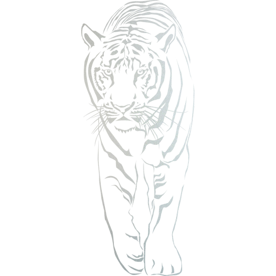 Vinilo Adhesivo Decorativo esmerilado - Tigre