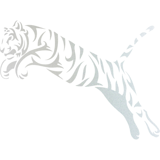 Vinilo Adhesivo Decorativo esmerilado - Tigre
