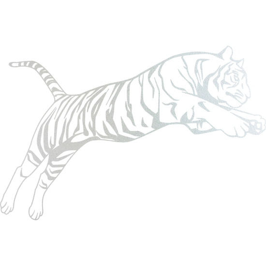 Vinilo Adhesivo Decorativo esmerilado - Tigre