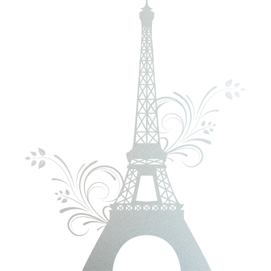 Vinilo Adhesivo Decorativo esmerilado - Torre Eiffel