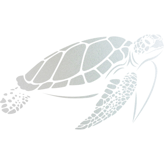 Vinilo Adhesivo Decorativo esmerilado - Tortuga marina