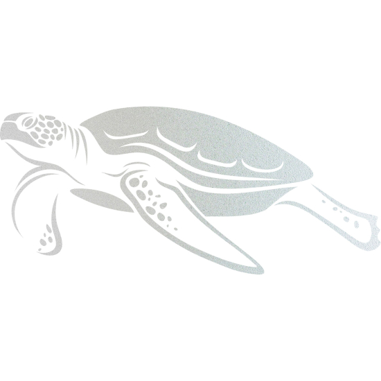 Vinilo Adhesivo Decorativo esmerilado - Tortuga marina