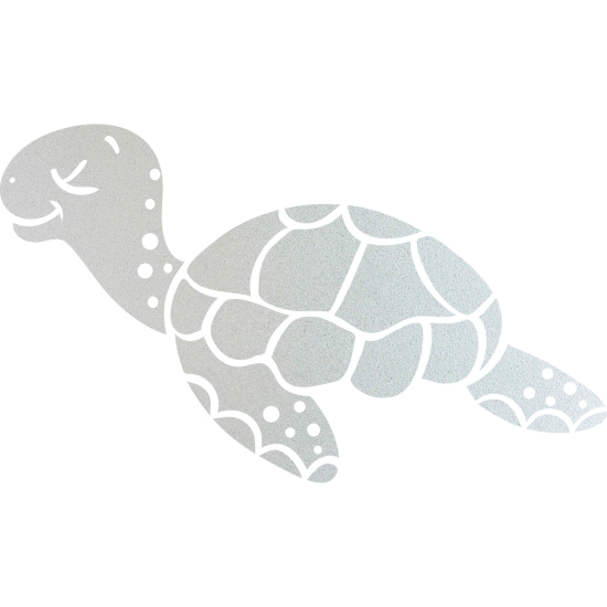 Vinilo Adhesivo Decorativo esmerilado - Tortuga marina