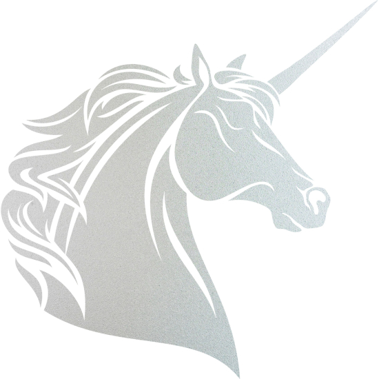 Vinilo Adhesivo Decorativo esmerilado - Unicornio