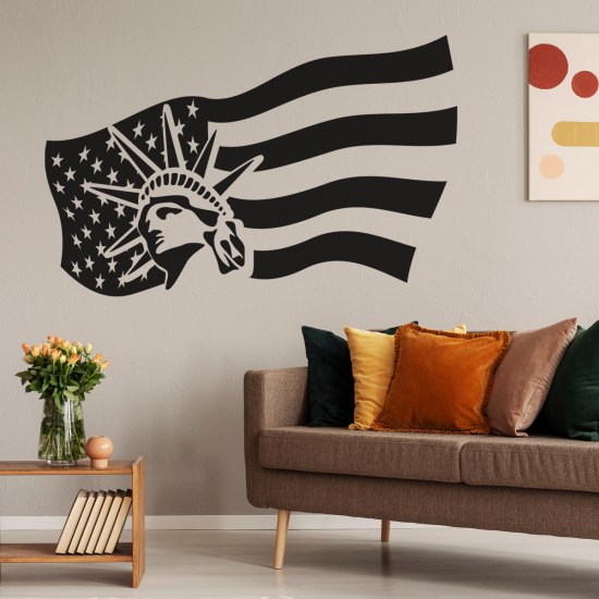 Vinilo Adhesivo Decorativo - Estatua de la Libertad