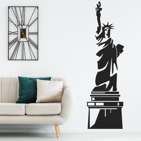 Vinilo Adhesivo Decorativo - Estatua de la Libertad