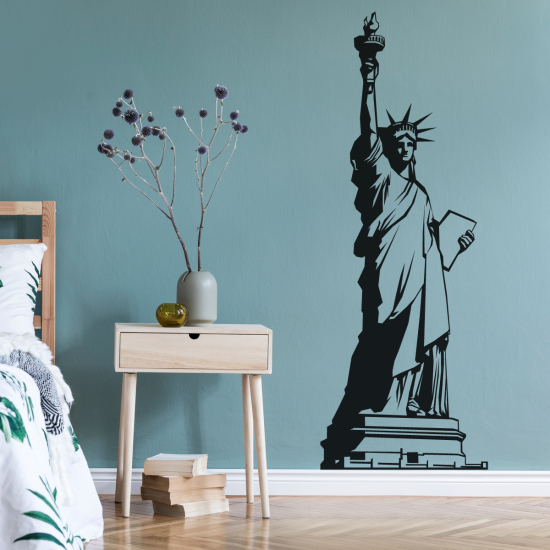 Vinilo Adhesivo Decorativo - Estatua de la Libertad
