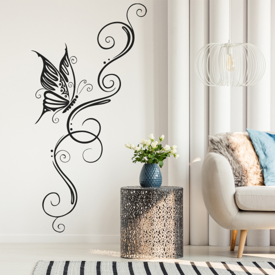 Vinilo Adhesivo Decorativo - Estela Mariposa