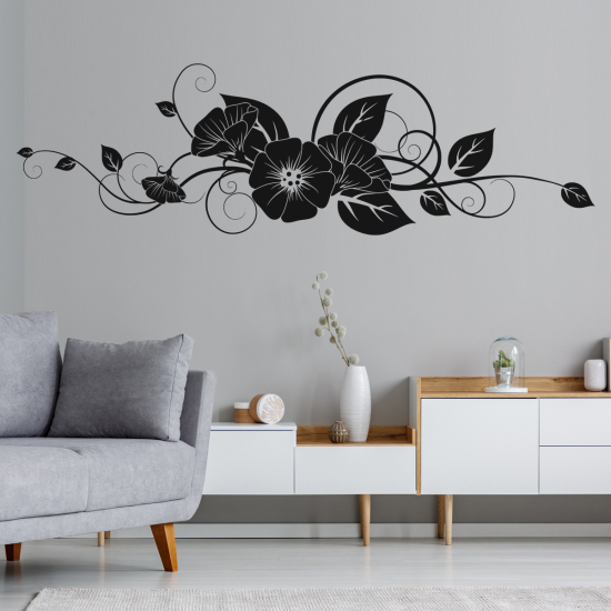 Vinilo Adhesivo Decorativo - Flores