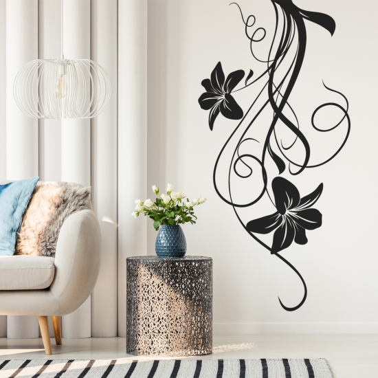 Vinilo Adhesivo Decorativo - Flores