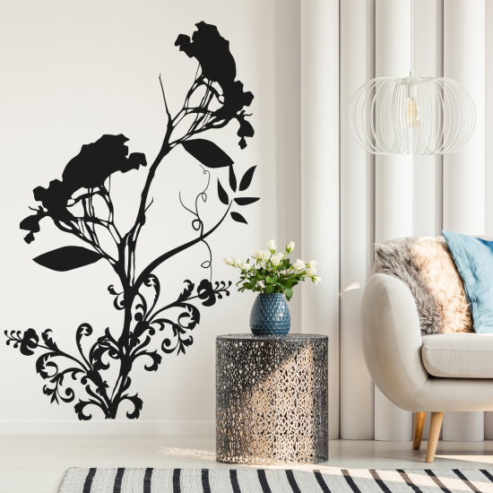 Vinilo Adhesivo Decorativo - Flores
