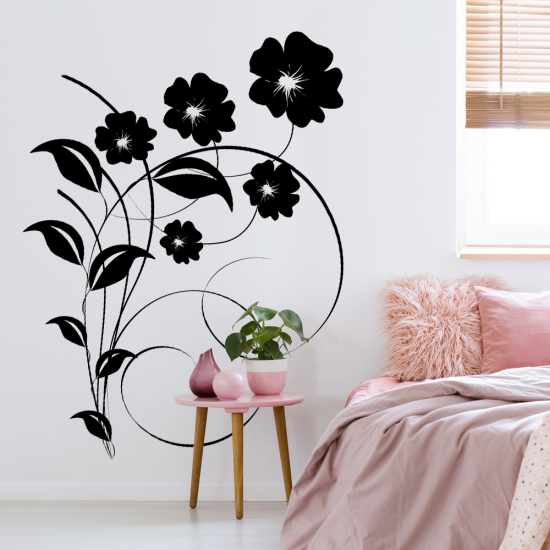Vinilo Adhesivo Decorativo - Flores