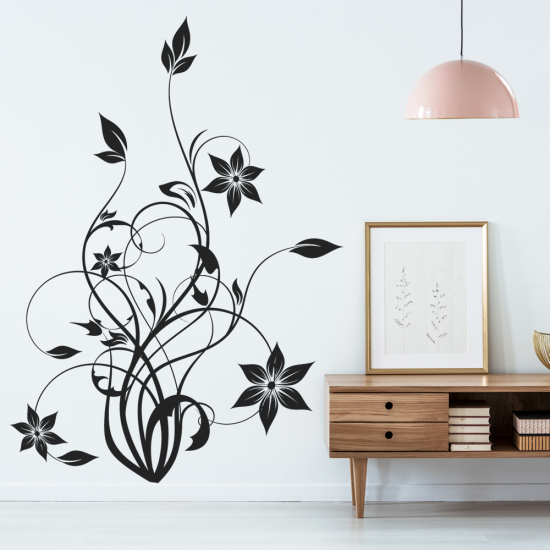 Vinilo Adhesivo Decorativo - Flores