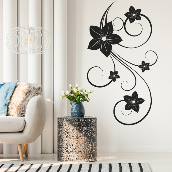Vinilo Adhesivo Decorativo - Flores
