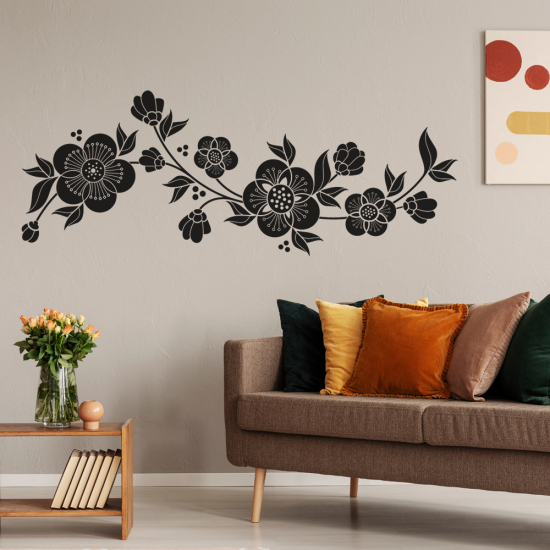 Vinilo Adhesivo Decorativo - Flores