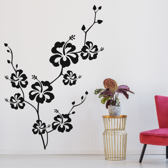 Vinilo Adhesivo Decorativo - Flores