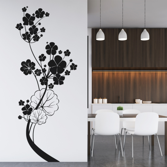 Vinilo Adhesivo Decorativo - Flores