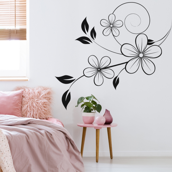 Vinilo Adhesivo Decorativo - Flores
