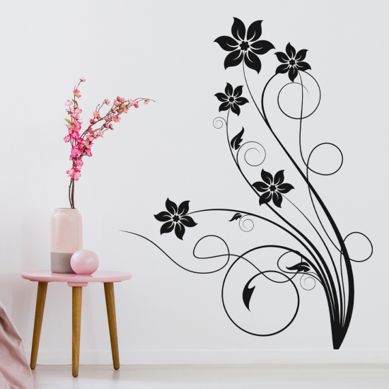 Vinilo Adhesivo Decorativo - Flores