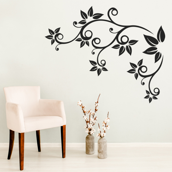 Vinilo Adhesivo Decorativo - Flores