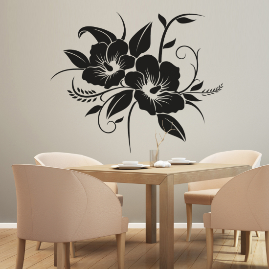 Vinilo Adhesivo Decorativo - Flores
