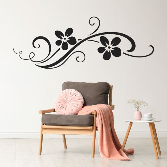 Vinilo Adhesivo Decorativo - Flores