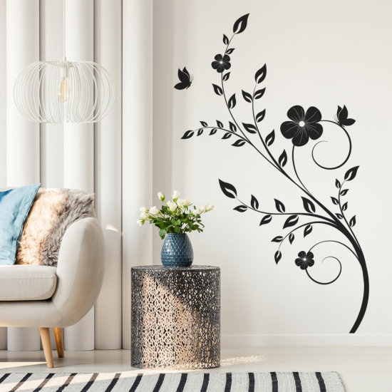 Vinilo Adhesivo Decorativo - Flores
