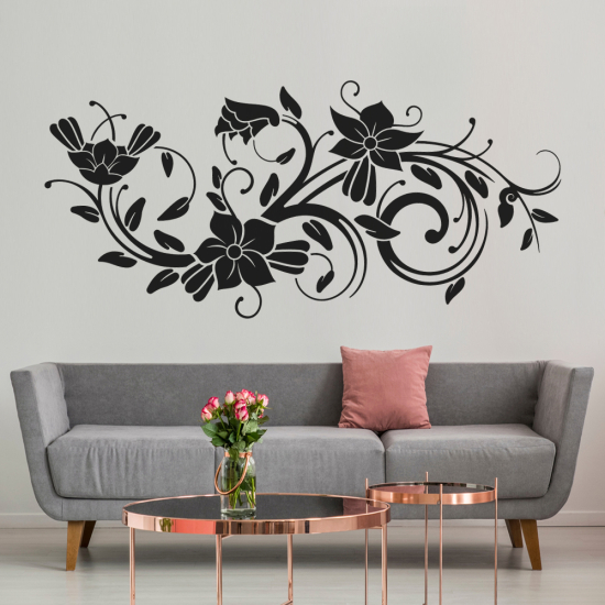 Vinilo Adhesivo Decorativo - Flores