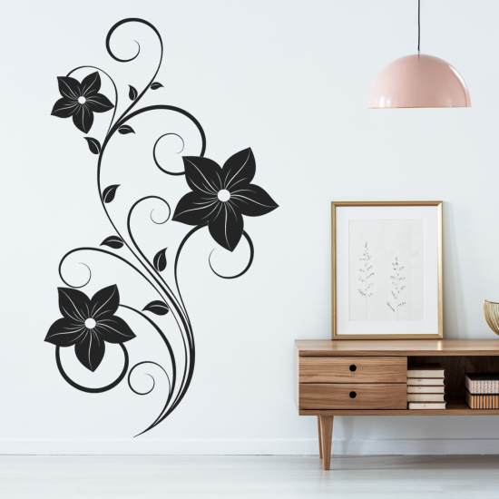 Vinilo Adhesivo Decorativo - Flores