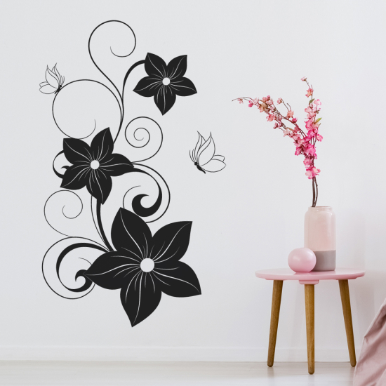 Vinilo Adhesivo Decorativo - Flores