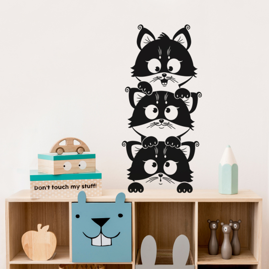 Vinilo Adhesivo Decorativo - Gatos