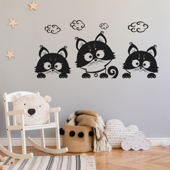 Vinilo Adhesivo Decorativo - Gatos