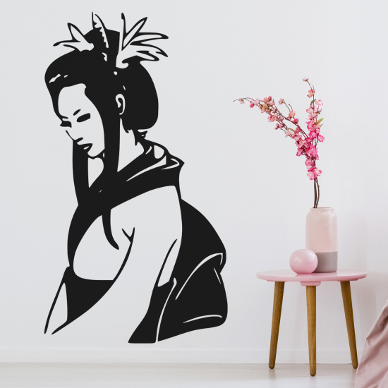 Vinilo Adhesivo Decorativo - Geisha