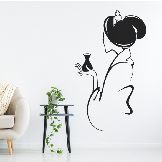 Vinilo Adhesivo Decorativo - Geisha