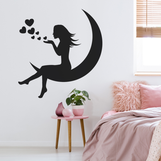 Vinilo Adhesivo Decorativo - Hada Luna