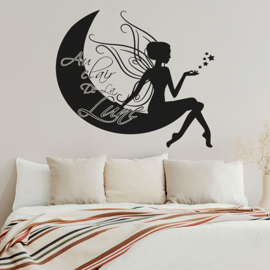 Vinilo Adhesivo Decorativo - Hada Luna