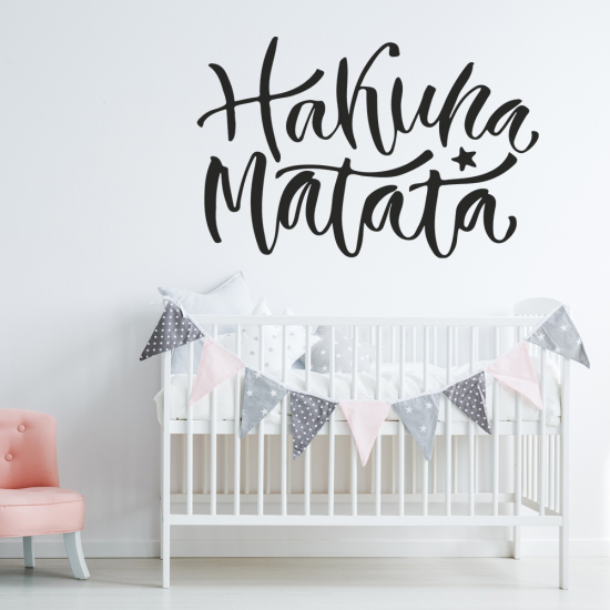Vinilo Adhesivo Decorativo - Hakuna Matata
