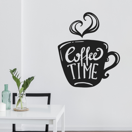 Vinilo Adhesivo Decorativo - Hora del Café