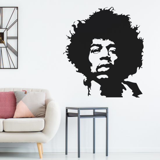 Vinilo Adhesivo Decorativo - Jimi Hendrix