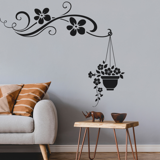 Vinilo Adhesivo Decorativo - Maceta