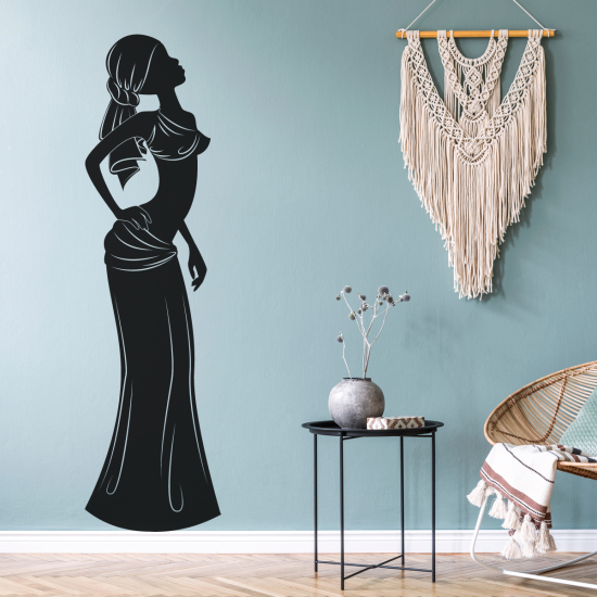 Vinilo Adhesivo Decorativo - Mujer africana