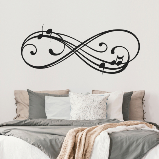 Vinilo Adhesivo Decorativo - Notas de música