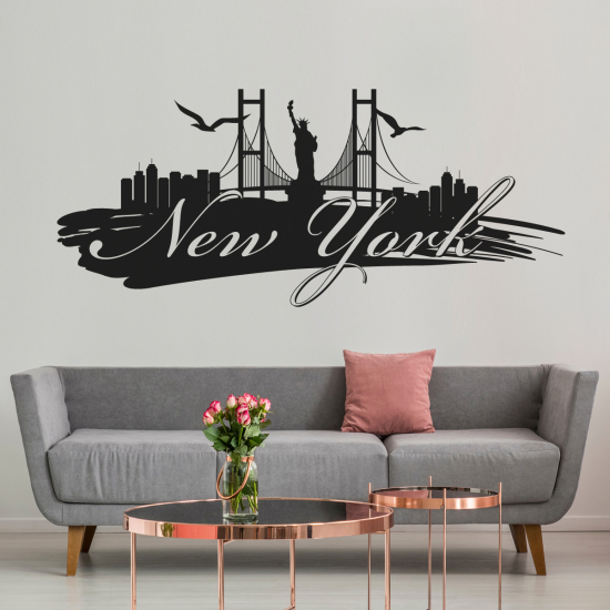 Vinilo Adhesivo Decorativo - Nueva York