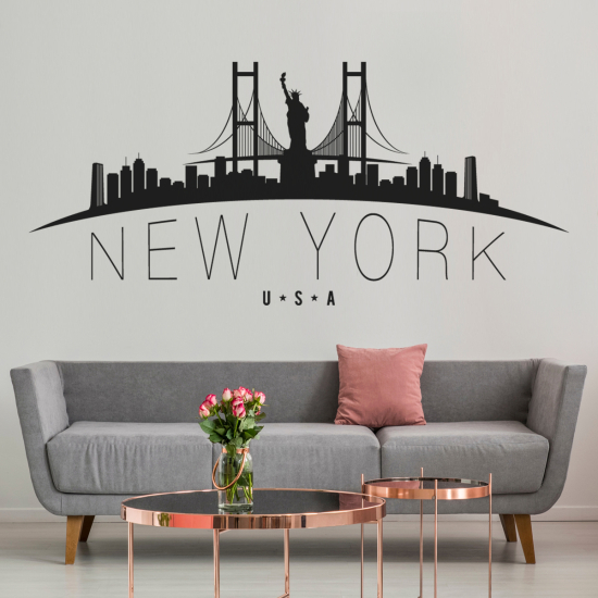 Vinilo Adhesivo Decorativo - Nueva York