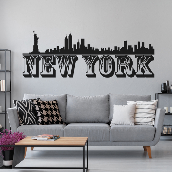 Vinilo Adhesivo Decorativo - Nueva York