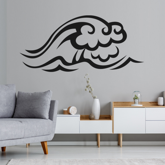 Vinilo Adhesivo Decorativo - Olas