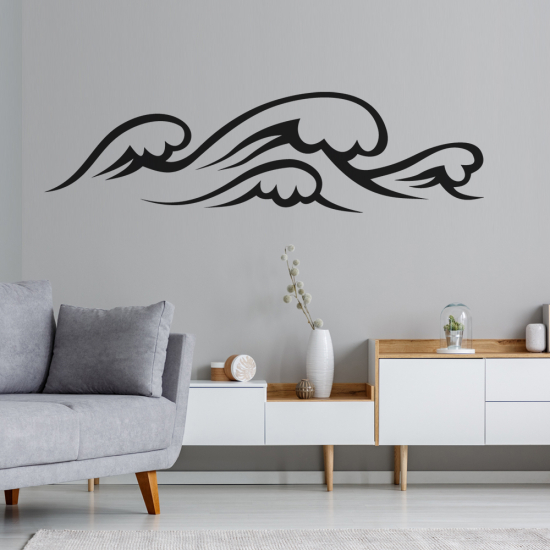 Vinilo Adhesivo Decorativo - Olas